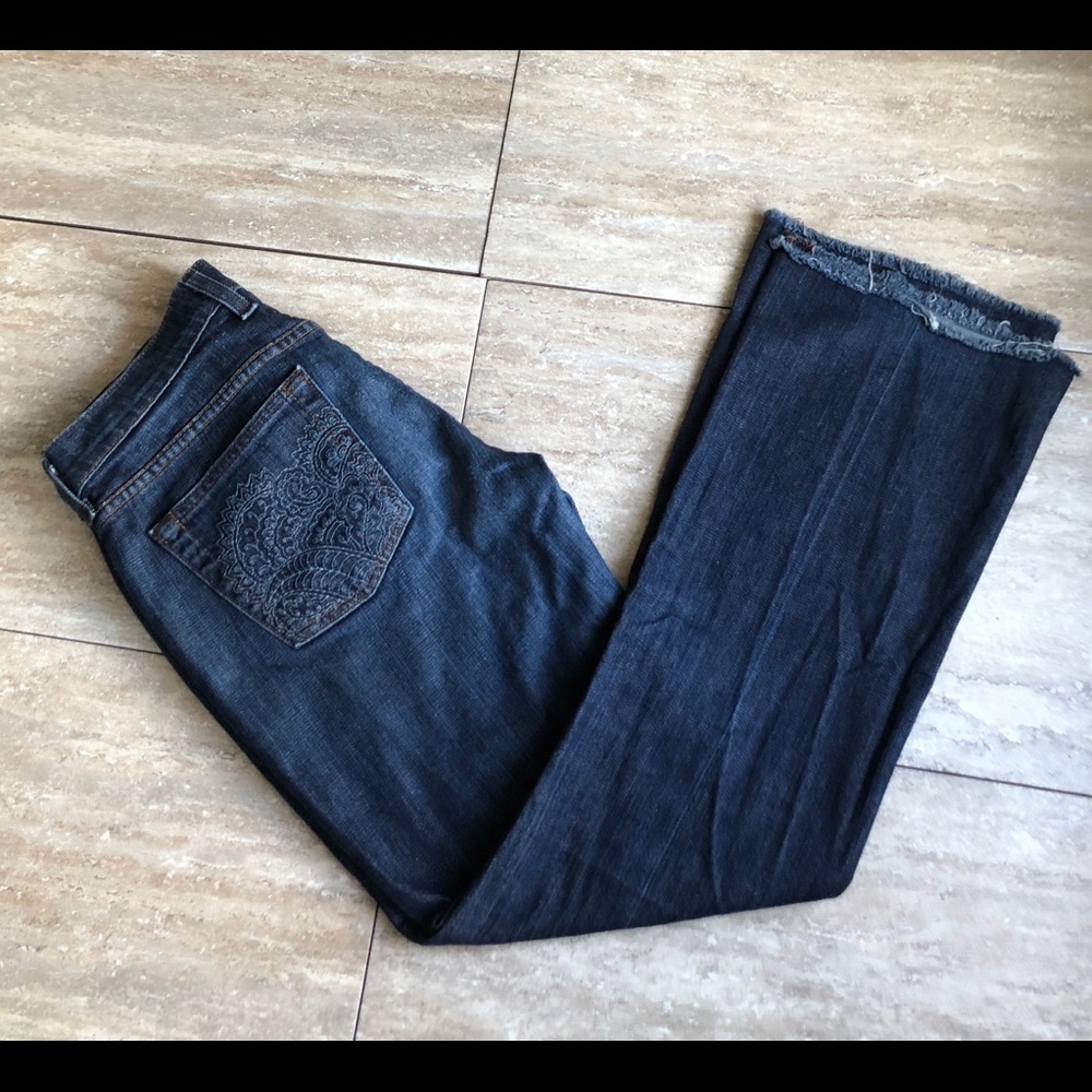 Lucky Brand Dark Blue Flare Jeans